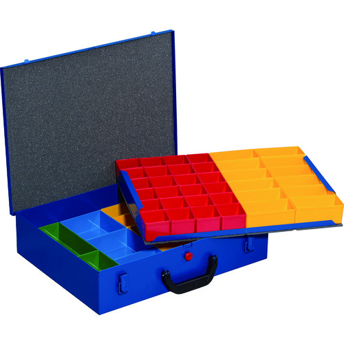 トラスコ中山 allit パーツケース EuroPlus Pro M 2段型(ご注文単位1個)【直送品】