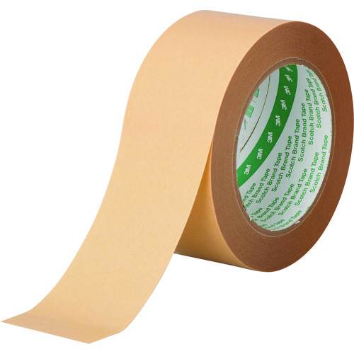 トラスコ中山 3M ポリエステル基材両面粘着テープ 4591HL 50mmx30m(ご注文単位1巻)【直送品】