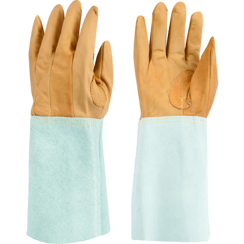 トラスコ中山 トワロン 溶接用手袋 牛表革5本指 W-115(ご注文単位1組)【直送品】