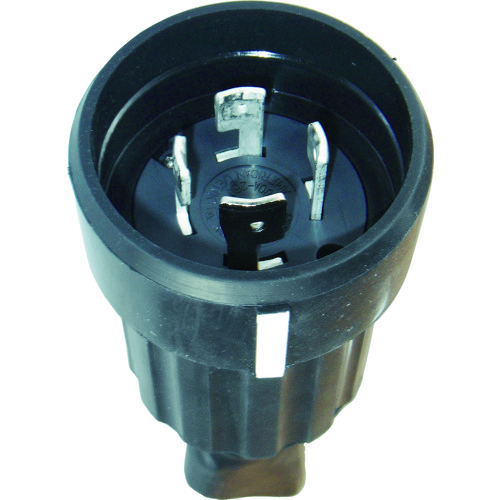 >トラスコ中山 アメリカン電機 引掛形 防水形プラグ 接地3P60A250V(ご注文単位1個)【直送品】