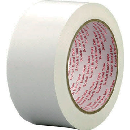 トラスコ中山 3M 高機能ラインテープ 471 白 50mmX32.9m 個装（ご注文単位1巻）【直送品】