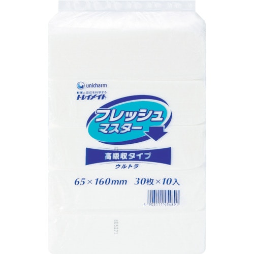 トラスコ中山 ユニ・チャーム フレッシュマスター Gフレッシュマスター高吸収タイプ65×160(ご注文単位1パック)【直送品】