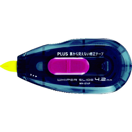 トラスコ中山 プラス 47613 WH-014P裏から見えない修正テープ10m幅4.2mm(ご注文単位1個)【直送品】