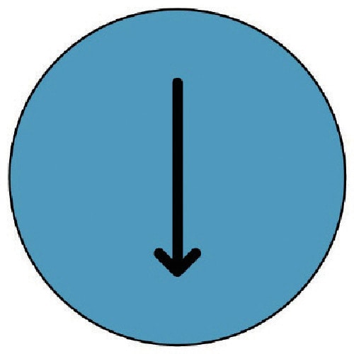 トラスコ中山 ユニット 埋設管表示ピン↓・ステンレス・67X25（ご注文単位1本）【直送品】