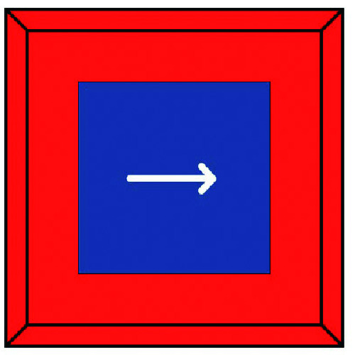 トラスコ中山 ユニット 埋設表示杭ユニパイル 矢印のみ（ご注文単位1本）【直送品】