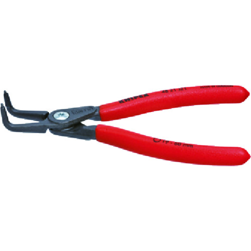 トラスコ中山 KNIPEX 穴用スナップリングプライヤ-90度19-60mm(ご注文単位1個)【直送品】