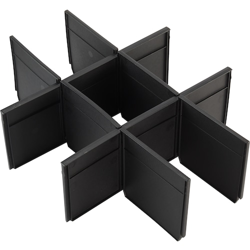 トラスコ中山 ミルウォーキー PACKOUT 引き出し収納 2段用ディバイダー(ご注文単位1台)【直送品】