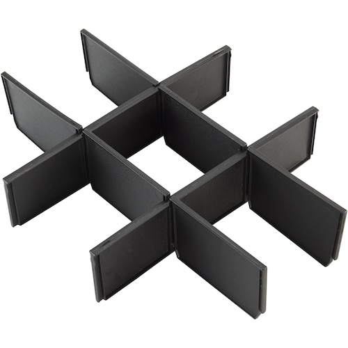 トラスコ中山 ミルウォーキー PACKOUT 引き出し収納 3段用ディバイダー(ご注文単位1台)【直送品】