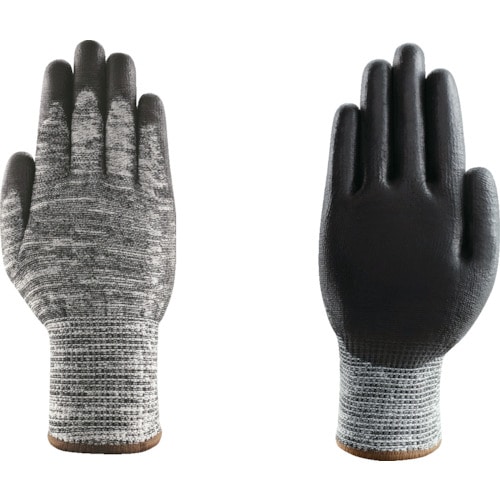 トラスコ中山 アンセル 耐切創手袋 エッジ 48-705 グレー Lサイズ(ご注文単位1組)【直送品】