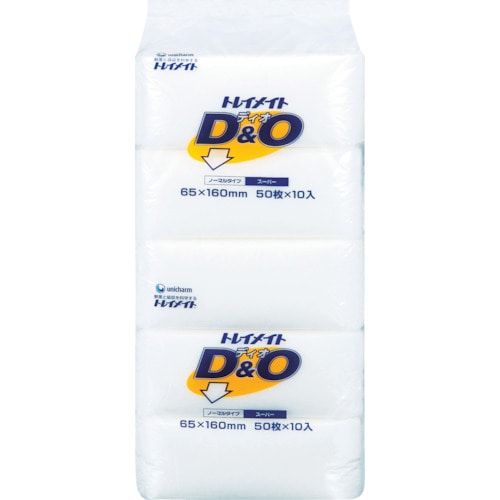 トラスコ中山 ユニ・チャーム トレイメイト Gトレイメイトディオ 65×160 (500枚入)(ご注文単位1パック)【直送品】