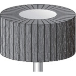 トラスコ中山 ナカニシ スポンジサンダー 研磨砥粒入 (3本入) 粒度#240 外径50mm（ご注文単位1袋）【直送品】