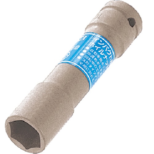 トラスコ中山 TONE インパクト用薄形ロングホイルナットソケット 17mm(ご注文単位1個)【直送品】