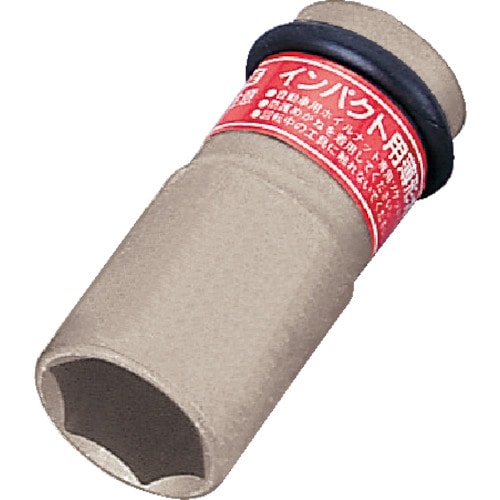 トラスコ中山 TONE インパクト用薄形ホイルナットソケット 19mm(ご注文単位1個)【直送品】