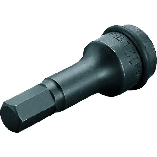 トラスコ中山 TONE インパクト用セミロングヘキサゴンソケット 12mm(ご注文単位1個)【直送品】