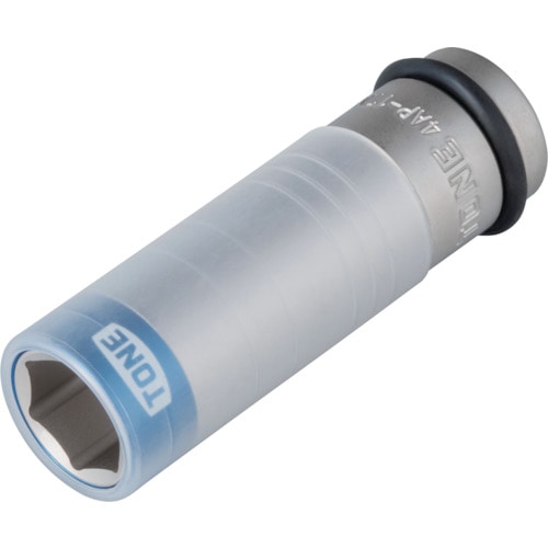 トラスコ中山 TONE プロテクター付きインパクト用薄型ホイルナットソケット(自動車整備用) 対辺寸法17mm(ご注文単位1個)【直送品】