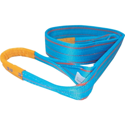 トラスコ中山 TESAC ブルースリング(JIS4等級・両端アイ形)荷重4.0t 全長5.0m（ご注文単位1本）【直送品】