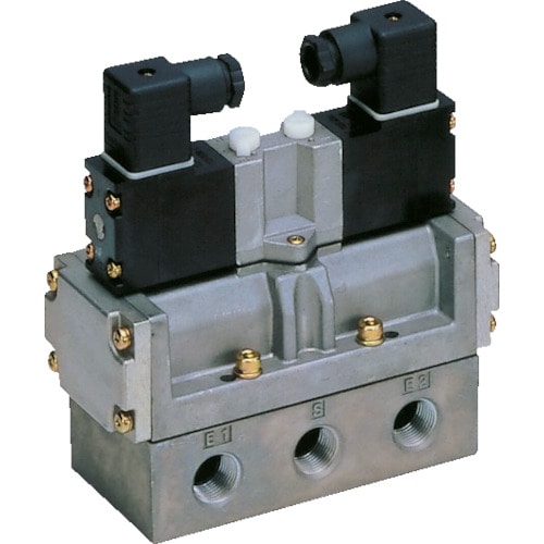 トラスコ中山 CKD パイロット式5ポート弁セレックスバルブ 580-6909(ご注文単位1台)【直送品】