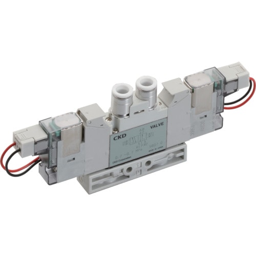 トラスコ中山 CKD パイロット式5ポート弁 ダイレクト配管 123-4698(ご注文単位1個)【直送品】