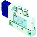 トラスコ中山 CKD 電磁弁 パイロット式5ポート弁 4GA・4GBシリーズ Rc3/8 332-5709(ご注文単位1台)【直送品】