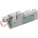 トラスコ中山 CKD パイロット式5ポート弁 ベース配管 123-9487(ご注文単位1個)【直送品】