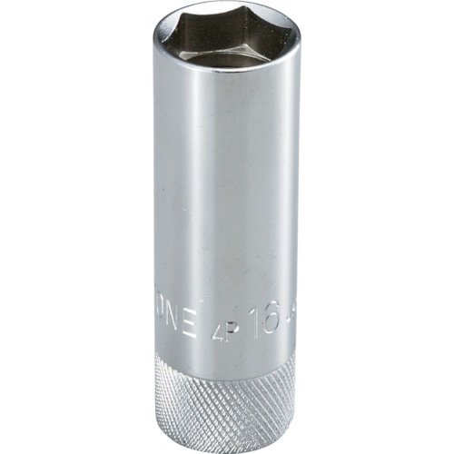 トラスコ中山 TONE プラグソケット(自動車整備用) (6角・マグネット付) 対辺寸法16mm 全長64mm(ご注文単位1個)【直送品】