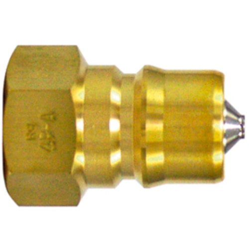 トラスコ中山 日東 SPカプラ タイプA 真ちゅう製 ふっ素ゴムFKM X-100(07924)（ご注文単位1個）【直送品】