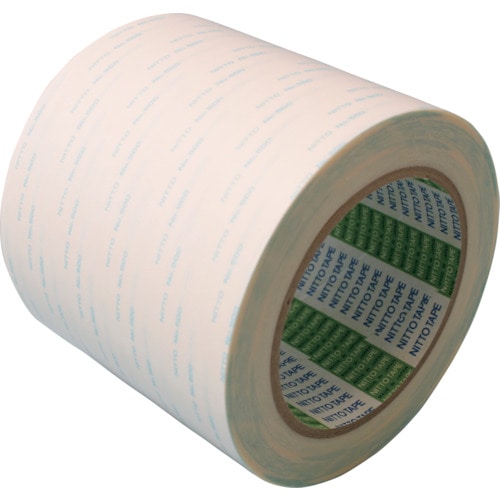 トラスコ中山 日東 一般用両面テープ N0.500 100mm×20m ホワイト(ご注文単位1巻)【直送品】
