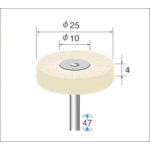 トラスコ中山 ナカニシ 毛ブラシ豚毛 特厚タイプ (1Pk(袋)=10本入)(ご注文単位1パック)【直送品】