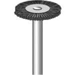 トラスコ中山 ナカニシ 毛ブラシ ハード 馬毛 (10本入) 外径17mm(ご注文単位1パック)【直送品】