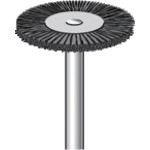 トラスコ中山 ナカニシ 毛ブラシ ハード 馬毛 (10本入) 外径20mm(ご注文単位1パック)【直送品】