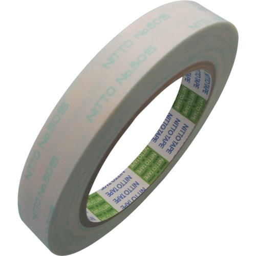 トラスコ中山 日東 多用途両面接着テープ No.5015 25mm×20m ホワイト(ご注文単位1巻)【直送品】