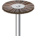 トラスコ中山 ナカニシ 毛ブラシ ミディアム馬毛 (10本入) 831-4824(ご注文単位1パック)【直送品】