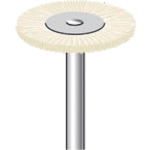 トラスコ中山 ナカニシ 毛ブラシ ソフト 山羊毛 (10本入) 831-4829(ご注文単位1パック)【直送品】