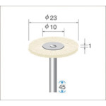 トラスコ中山 ナカニシ 毛ブラシ ソフト 山羊毛 (1Pk(袋)=10本入) 476-8973(ご注文単位1パック)【直送品】