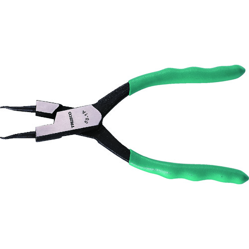 トラスコ中山 TRUSCO スナップリングプライヤー 孔用 Φ1.0 直爪50型(ご注文単位1個)【直送品】