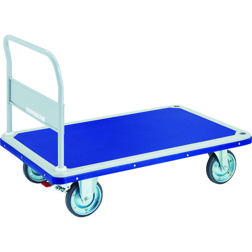 トラスコ中山 TRUSCO プレス製台車 プレス製 ドンキーカート 固定式1225X775 ストッパー付(ご注文単位1台)【直送品】