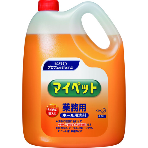 トラスコ中山 Kao 住居用洗剤 業務用マイペット 4.5L(ご注文単位1個)【直送品】