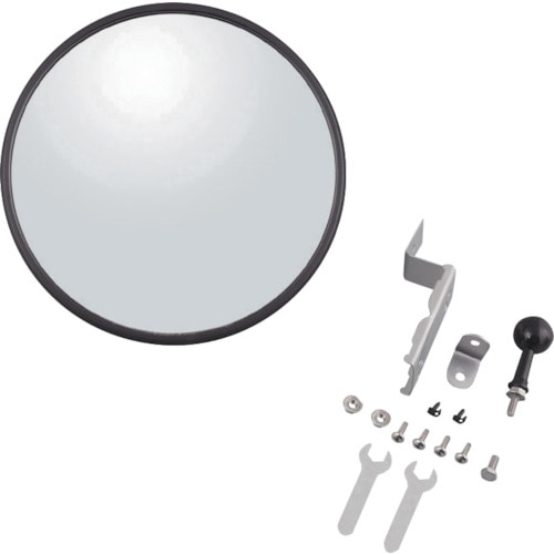 トラスコ中山 マイスト ガレージミラーS 丸(ご注文単位1個)【直送品】