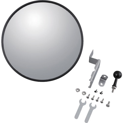 トラスコ中山 マイスト ガレージミラーM 丸(ご注文単位1個)【直送品】