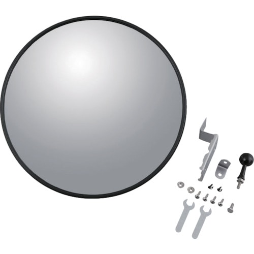 トラスコ中山 マイスト ガレージミラーL 丸(ご注文単位1個)【直送品】