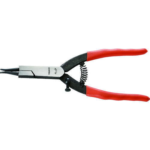 トラスコ中山 TRUSCO スナップリングプライヤー 軸用 Φ3.0 直爪51型(ご注文単位1個)【直送品】