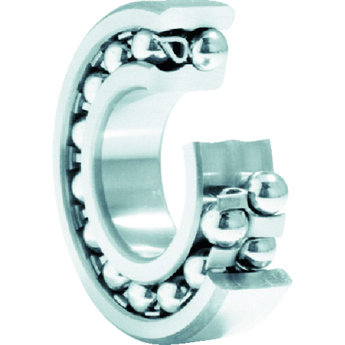 トラスコ中山 NTN 複列アンギュラ玉軸受(シール付)内径17mm外径40mm幅17.5mm（ご注文単位1個）【直送品】