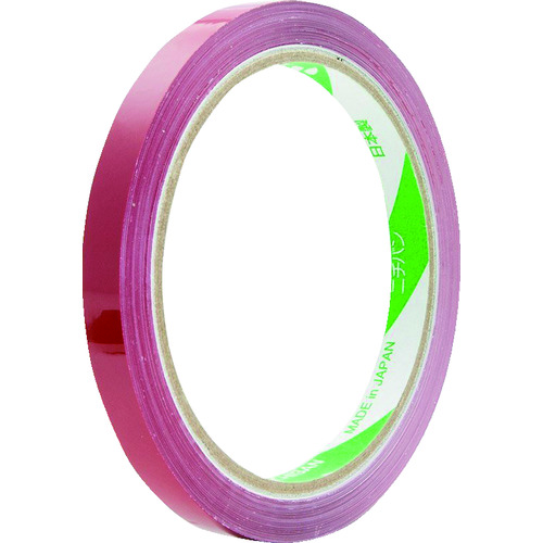 トラスコ中山 ニチバン バッグシーリングテープ赤 520R 9mm×50m(ご注文単位1巻)【直送品】