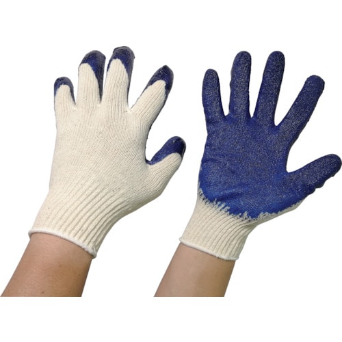 トラスコ中山 富士手袋 ゴム引き手袋ゴムボーイ 10双組(ご注文単位1組)【直送品】