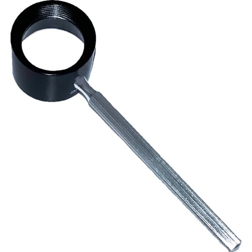 トラスコ中山 リーフ 柄付ルーペ 倍率10倍(ご注文単位1個)【直送品】