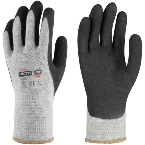 トラスコ中山 トワロン ニトリル背抜き手袋 アクティブグリップストロング L(ご注文単位1組)【直送品】