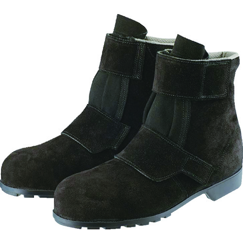 トラスコ中山 シモン 安全靴 中編マジック 528黒床 26.5cm(ご注文単位1足)【直送品】