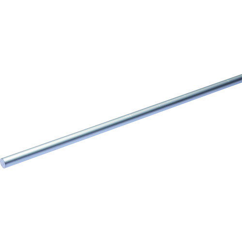 トラスコ中山 光モール アルミ丸棒10 長さ1000mm(ご注文単位1本)【直送品】