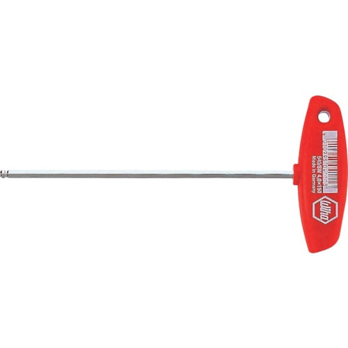 トラスコ中山 wiha Tハンドル六角ボールレンチ5mm(ご注文単位1本)【直送品】