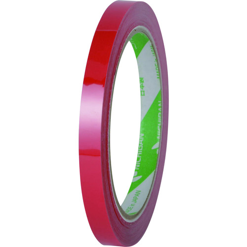 トラスコ中山 ニチバン バッグシーリングテープ赤 540R 9mmX50m(ご注文単位20巻)【直送品】